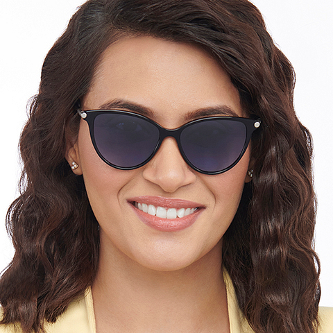 John Jacobs Online Black Full Rim Cat Eye right side John Jacobs Online Black Full Rim Cat Eye right side