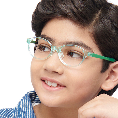 Hooper Screen Glasses Blue-Block Kids Computer Glasses: Green Transparent Full Rim Oval Kids 8-12 yrs Lenskart Junior LKJ E10067CE-C3 right side Hooper Screen Glasses Blue-Block Kids Computer Glasses: Green Transparent Full Rim Oval Kids 8-12 yrs Lenskart Junior LKJ E10067CE-C3 right side