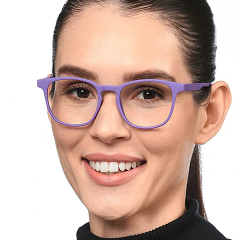 Hooper Screen Glasses Blue Block Phone Screen Glasses : Amethyst Amethyst Full Rim Wayfarer Hooper HP D15011 C19 left side Hooper Screen Glasses Blue Block Phone Screen Glasses : Amethyst Amethyst Full Rim Wayfarer Hooper HP D15011 C19 left side