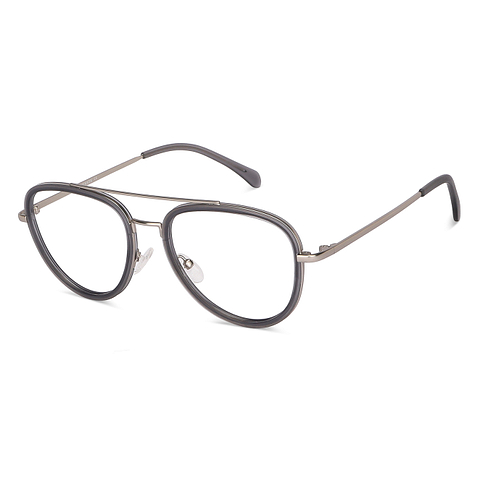 Lenskart Air Online Black Full Rim Aviator left side Lenskart Air Online Black Full Rim Aviator left side