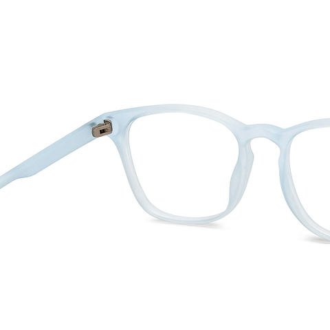 Hooper Screen Glasses Blue Block Phone Screen Glasses : Sky Blue Transparent Sky Blue Transparent Full Rim Wayfarer Hooper Hustlr HP D15011 C6 right side Hooper Screen Glasses Blue Block Phone Screen Glasses : Sky Blue Transparent Sky Blue Transparent Full Rim Wayfarer Hooper Hustlr HP D15011 C6 right side