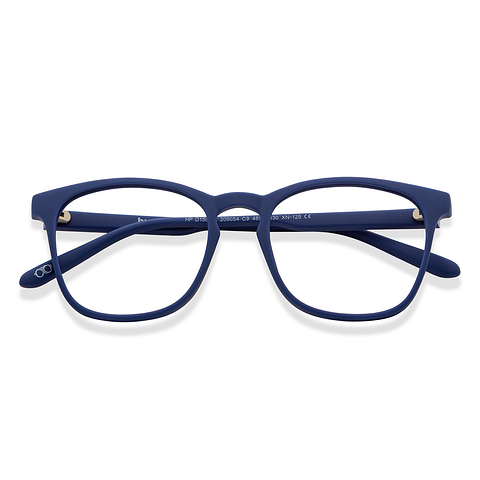 Hooper Screen Glasses Blue Block Phone Screen Glasses : Blue Blue Full Rim Wayfarer Hooper Hustlr HP D15011 C9 left side Hooper Screen Glasses Blue Block Phone Screen Glasses : Blue Blue Full Rim Wayfarer Hooper Hustlr HP D15011 C9 left side