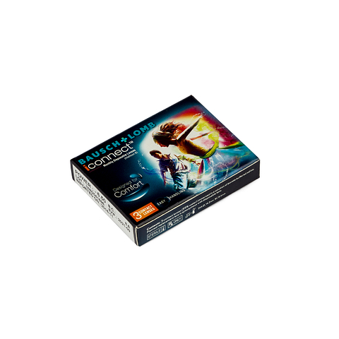 Bausch & Lomb iConnect Bausch Lomb iConnect 3 Lens Box left side Bausch & Lomb iConnect Bausch Lomb iConnect 3 Lens Box left side
