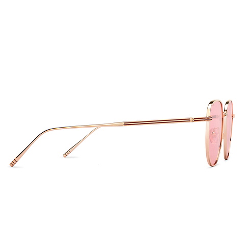 John Jacobs Gold Full Rim Round left side John Jacobs Gold Full Rim Round left side