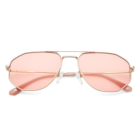 John Jacobs Online Gold Full Rim Aviator left side John Jacobs Online Gold Full Rim Aviator left side