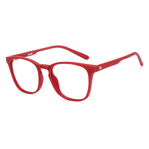 Hooper Screen Glasses Blue Block Phone Screen Glasses : Monza Red Monza Red Full Rim Wayfarer Hooper HP E15011 C3 right side Hooper Screen Glasses Blue Block Phone Screen Glasses : Monza Red Monza Red Full Rim Wayfarer Hooper HP E15011 C3 right side