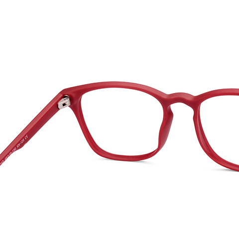 Hooper Screen Glasses Blue Block Phone Screen Glasses : Monza Red Monza Red Full Rim Wayfarer Hooper HP E15011 C3 right side Hooper Screen Glasses Blue Block Phone Screen Glasses : Monza Red Monza Red Full Rim Wayfarer Hooper HP E15011 C3 right side