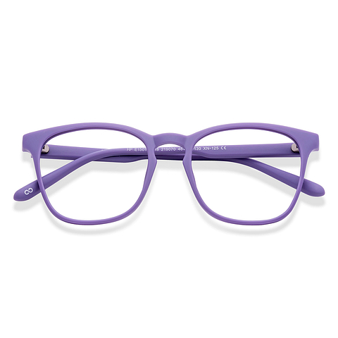 Hooper Screen Glasses Blue Block Phone Screen Glasses : Amethyst Amethyst Full Rim Wayfarer Hooper HP E15011 C18 left side Hooper Screen Glasses Blue Block Phone Screen Glasses : Amethyst Amethyst Full Rim Wayfarer Hooper HP E15011 C18 left side
