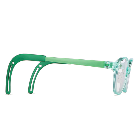 Hooper Screen Glasses Blue-Block Kids Computer Glasses: Green Transparent Full Rim Oval Kids 8-12 yrs Lenskart Junior LKJ E10067CE-C3 left side Hooper Screen Glasses Blue-Block Kids Computer Glasses: Green Transparent Full Rim Oval Kids 8-12 yrs Lenskart Junior LKJ E10067CE-C3 left side