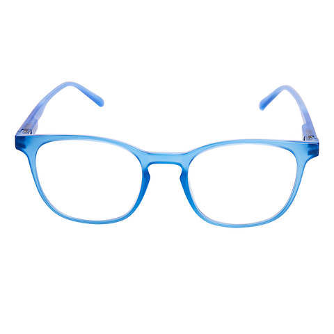 Hooper Screen Glasses Blue Block Phone Screen Glasses : Ocean Blue Ocean Blue Full Rim Wayfarer Hooper HP E15011 C6 left side Hooper Screen Glasses Blue Block Phone Screen Glasses : Ocean Blue Ocean Blue Full Rim Wayfarer Hooper HP E15011 C6 left side