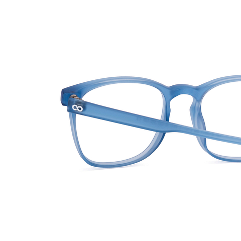 Hooper Screen Glasses Blue Block Phone Screen Glasses : Ocean Blue Ocean Blue Full Rim Wayfarer Hooper HP E15011 C6 left side Hooper Screen Glasses Blue Block Phone Screen Glasses : Ocean Blue Ocean Blue Full Rim Wayfarer Hooper HP E15011 C6 left side