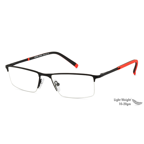 Vincent Chase Online Black Half Rim Rectangle right side Vincent Chase Online Black Half Rim Rectangle right side
