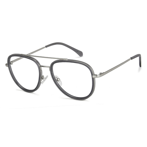 Lenskart Air Online Black Full Rim Aviator left side Lenskart Air Online Black Full Rim Aviator left side