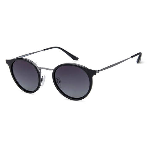 Vincent Chase Polarized Light Gray Full Rim Round right side Vincent Chase Polarized Light Gray Full Rim Round right side