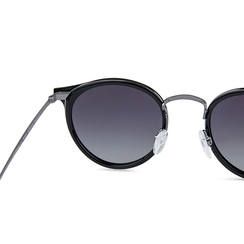 Vincent Chase Polarized Light Gray Full Rim Round right side Vincent Chase Polarized Light Gray Full Rim Round right side