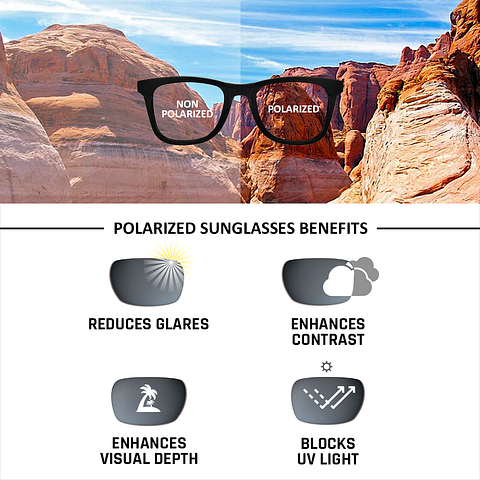 Vincent Chase Polarized Light Brown Full Rim Cat Eye left side Vincent Chase Polarized Light Brown Full Rim Cat Eye left side